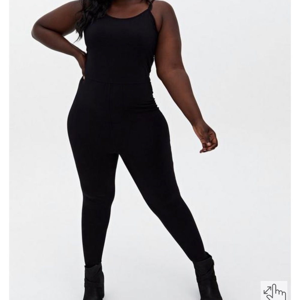 Torrid Black 2x Foxy Catsuit NWT